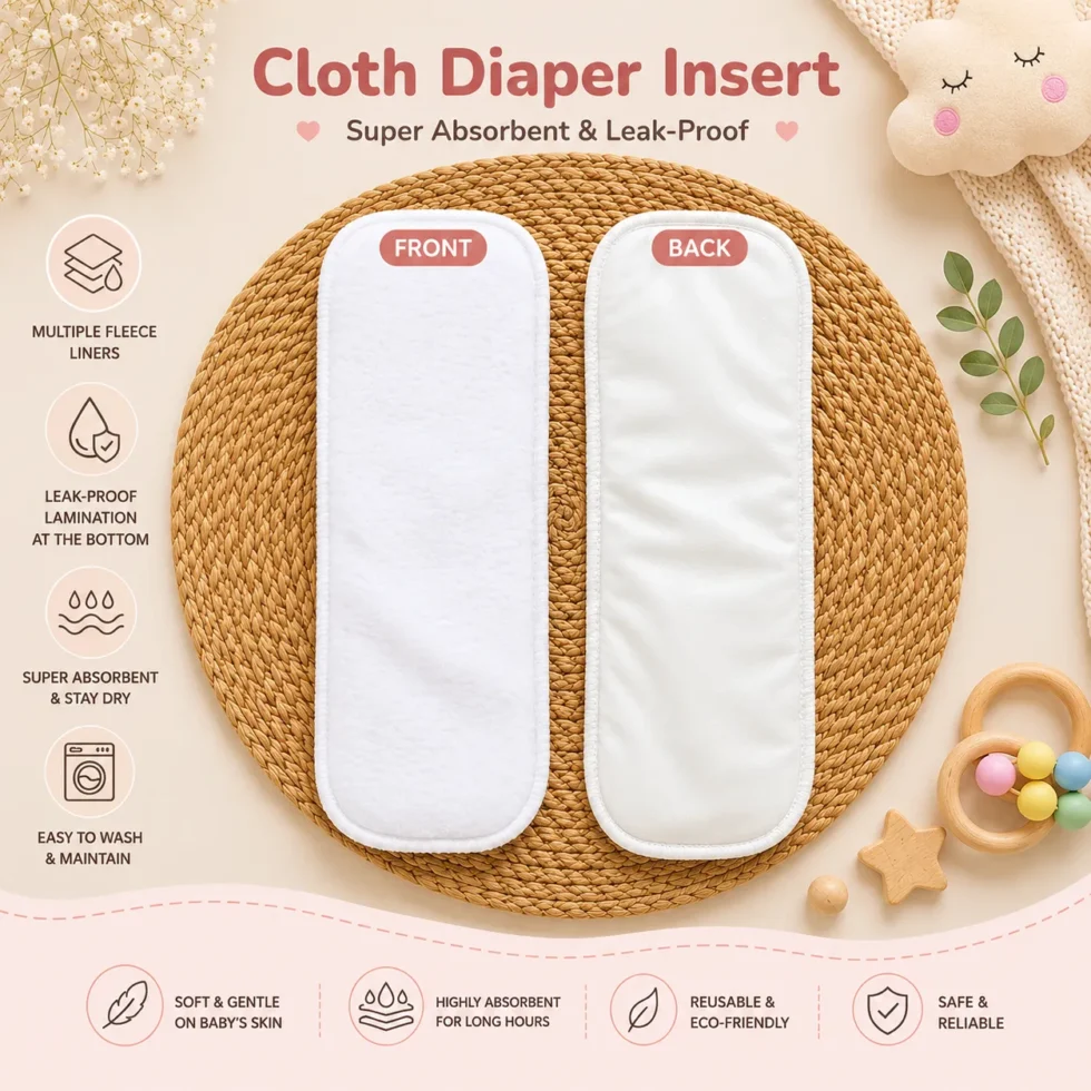 Insert diaper